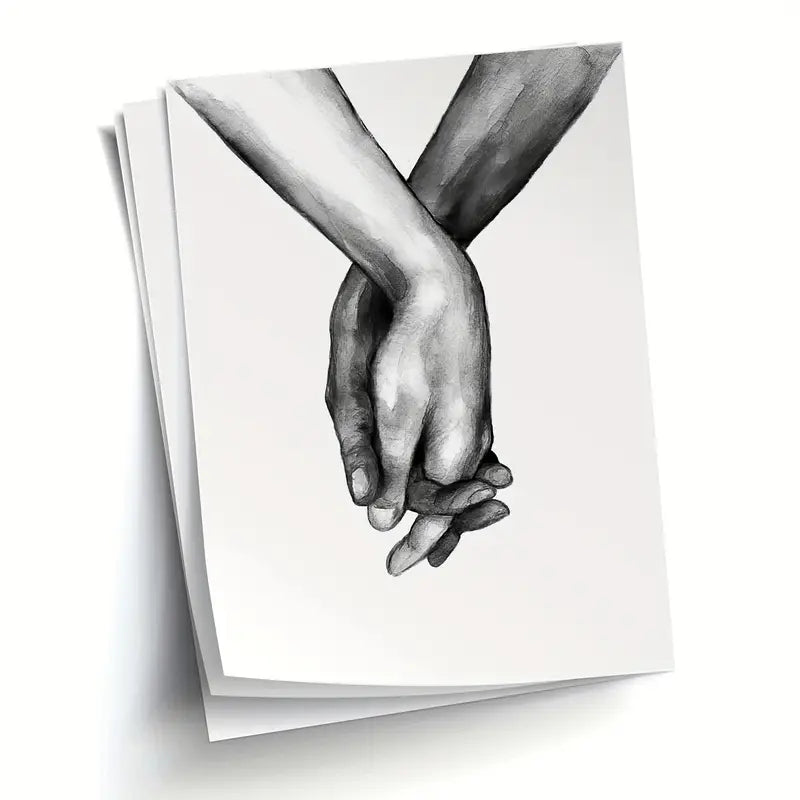 Nordic Minimalist Love Art Trio