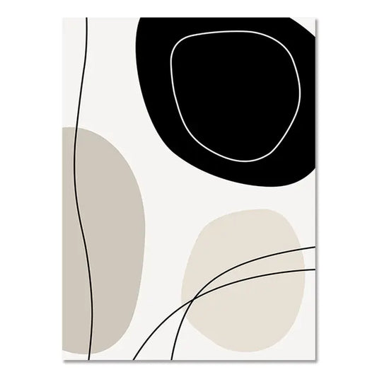 Modern Boho Canvas Artwork for Walls