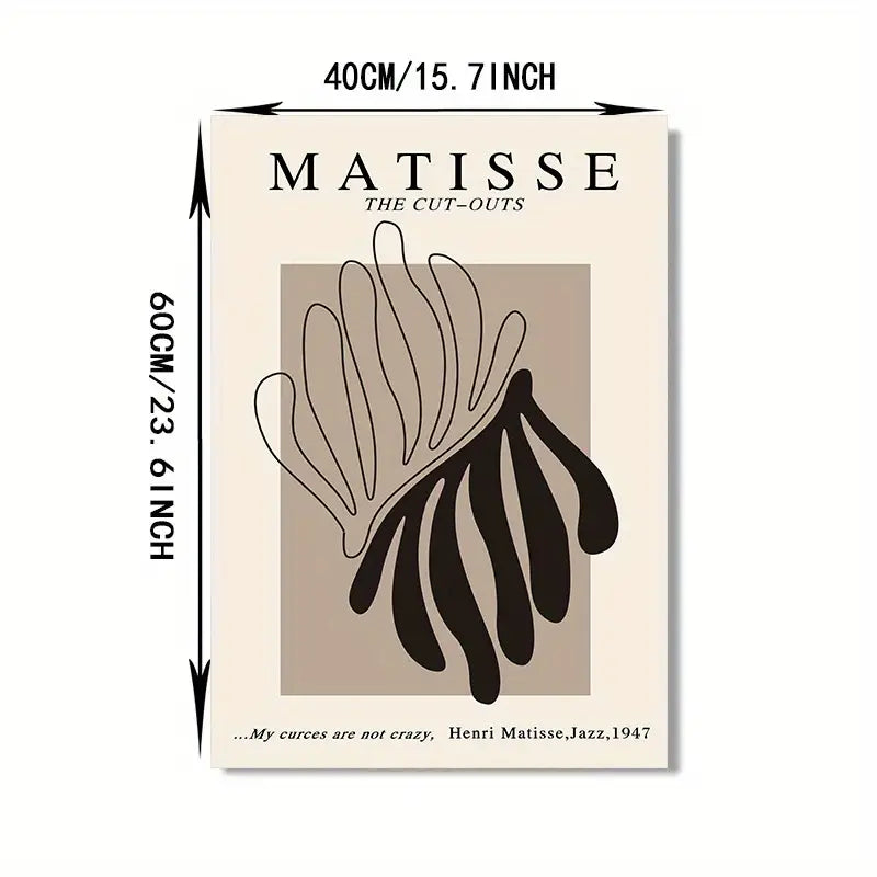 Matisse Line Art Decor 15.7x23.6 Inch