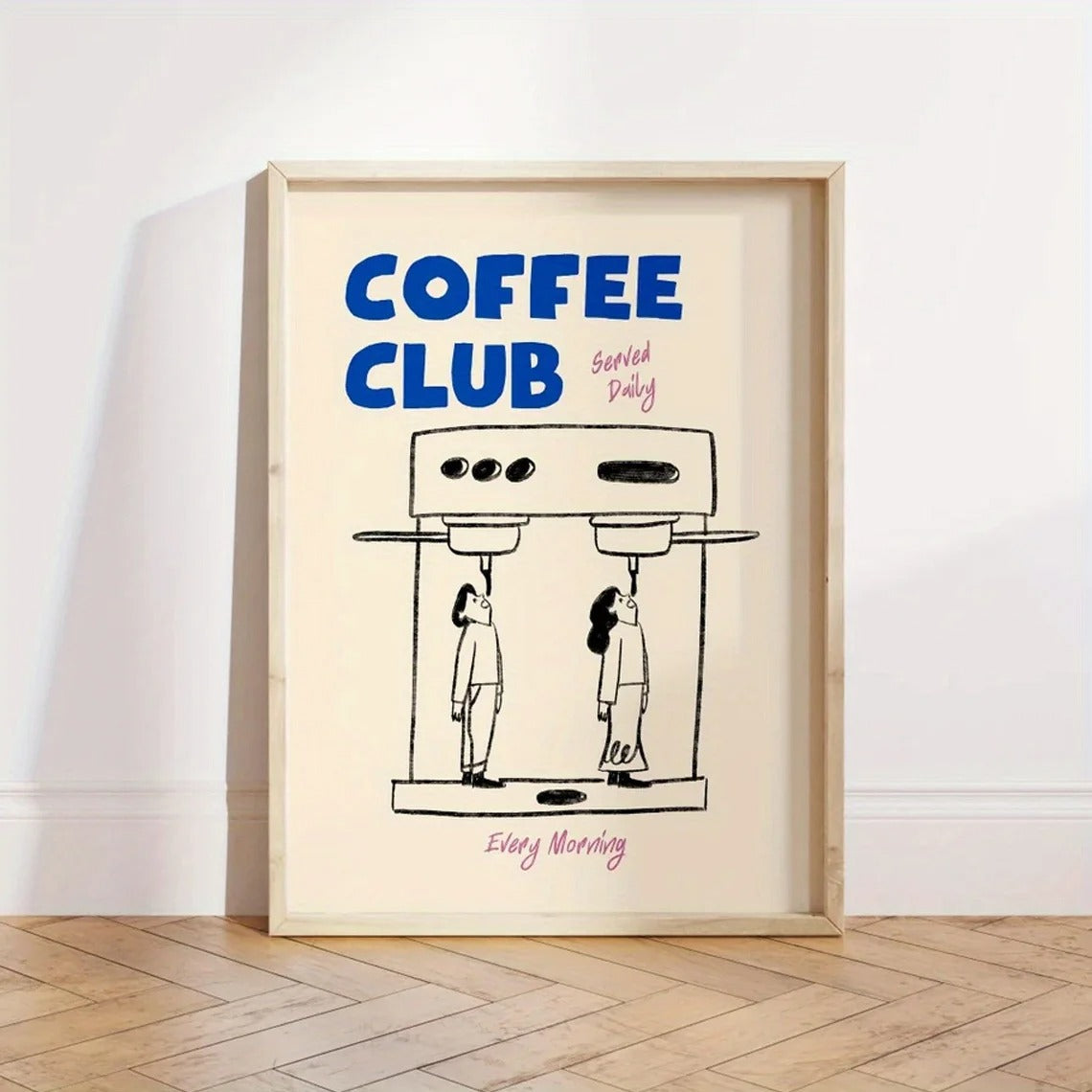 Trendy Text Poster – Modern Canvas Wall Art