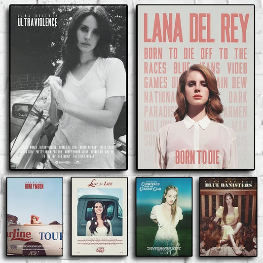 Lana Del Rey – Album Posters (Unframed)