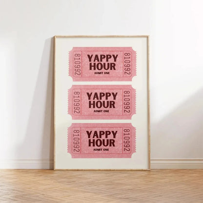Trendy Text Poster – Modern Canvas Wall Art
