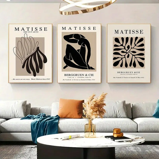 Matisse Line Art Decor 15.7x23.6 Inch